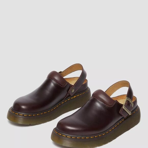 Dr. Martens Laketen Size Men's Sz 11 Atlas Leather Slingback Platform Mules NEW - Picture 15 of 15